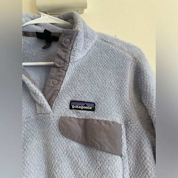 Patagonia Women's Re-Tool Snap-T® Pullover Lilac Beluga - Picture 5 of 7